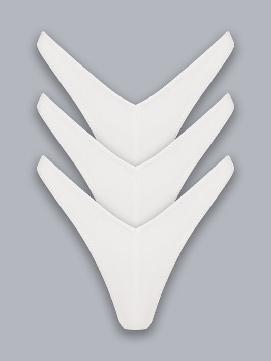 Сет Білих Трусиків Тонг